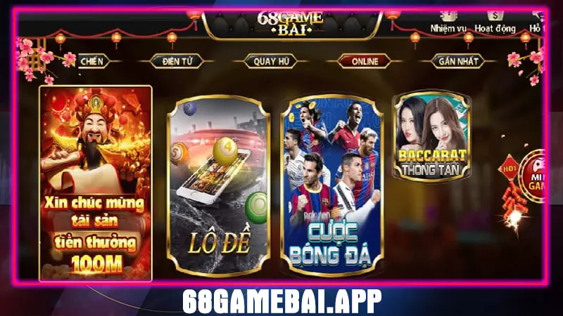 Hướng dẫn chơi xổ số tại 68 club game bài