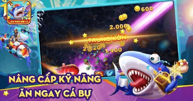 Kỹ năng ăn ngay cá bự của game Bắn Cá BCKT