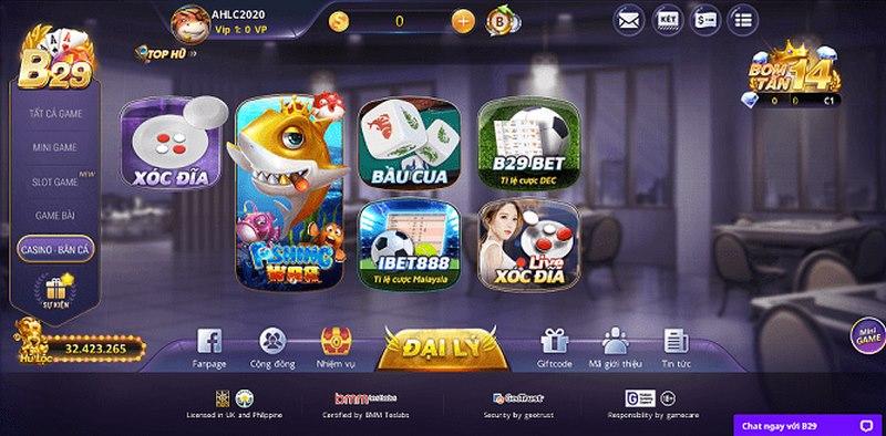 Bắn Cá - Game casino TẠI b29