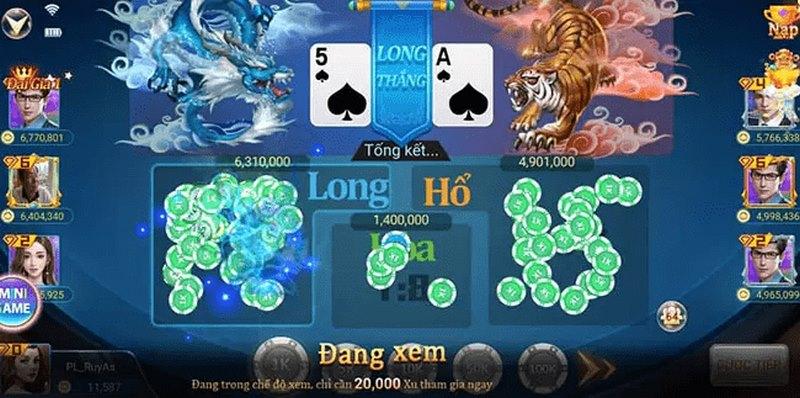 Các bước tham gia chơi game Rồng Hổ Casino hiện nay