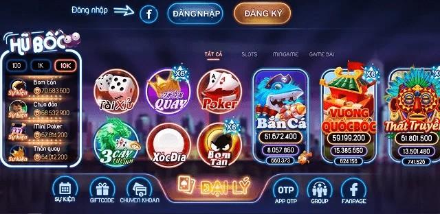 Sảnh trò chơi Tải Game Bài Đổi Thưởng boc club vin