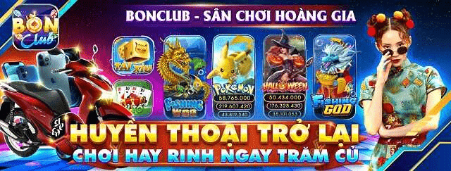 Thông tin về game bài đổi thưởng bonclub