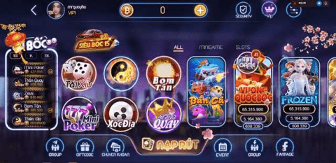 Kho game bùng nổ duy chỉ có tại Boc68