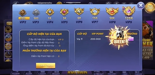 Điểm nổi bật của cổng game queen 79