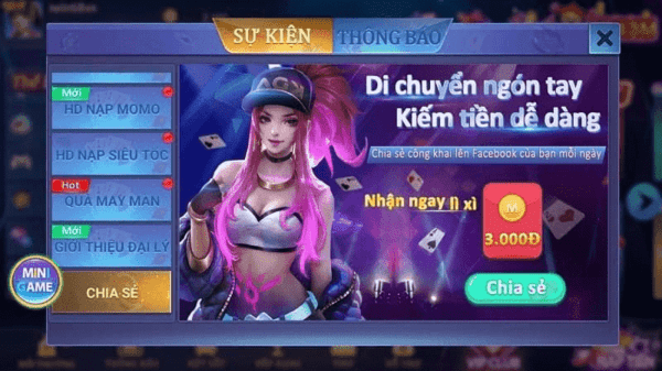 Chương trình khuyến mãi tại Iwin