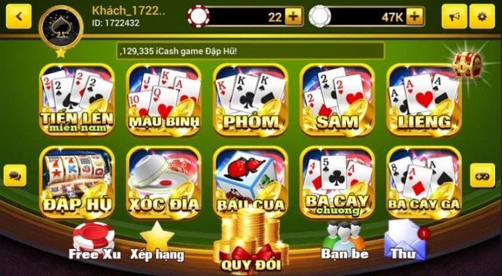 Các tựa game hot tại cổng game Sum99 Club