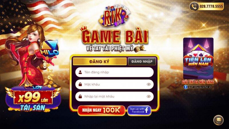 Giới thiệu về cổng game RIKVIP