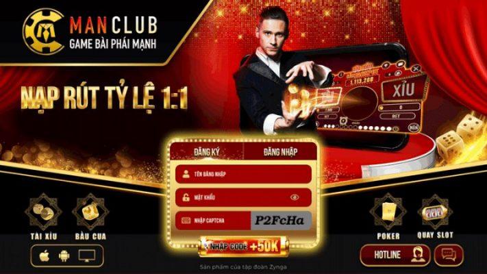 Giới thiệu về cổng game MAN CLUB