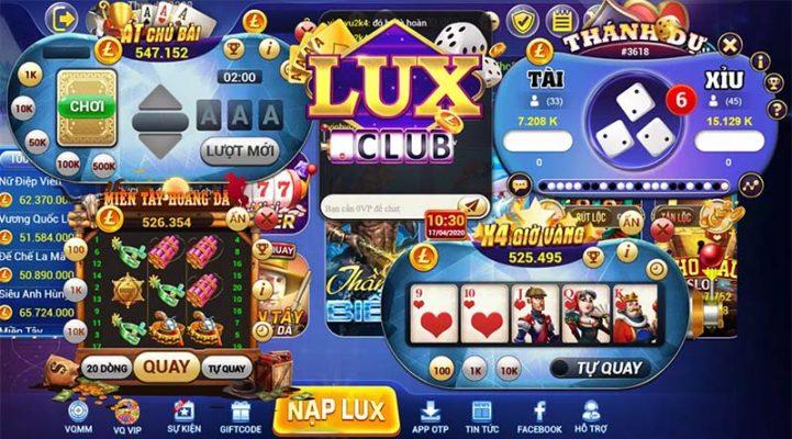 Tổng quan game bài Lux888