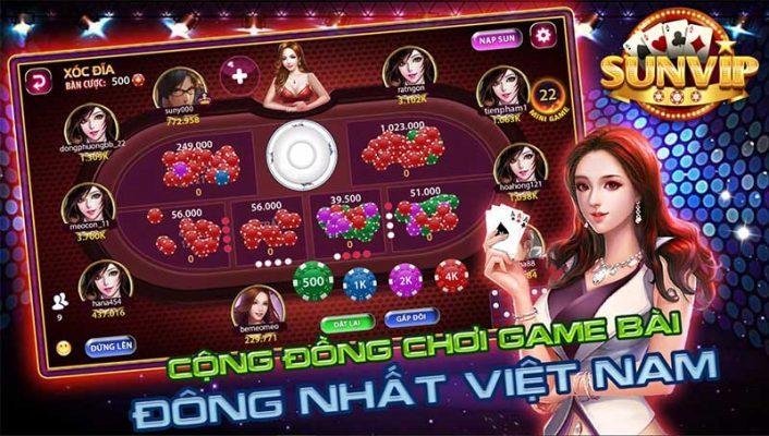 Sunvip cam kết uy tín trên thị trường đổi thưởng