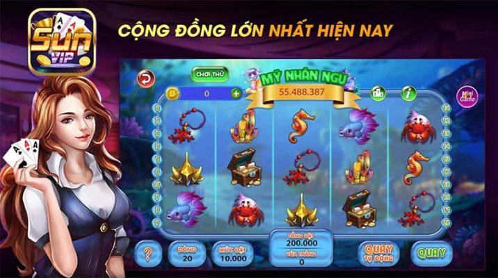 Sunvip web được trau chuốt đến từng chi tiết