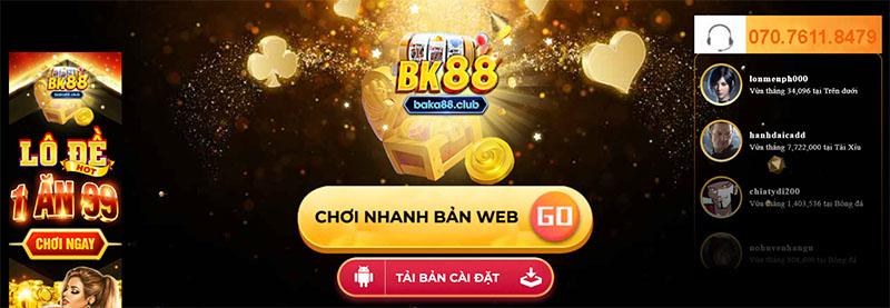 Truy cập vào Baka88