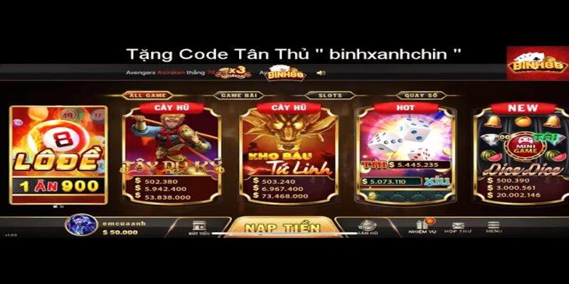 Hướng dẫn các bước nhận ưu đãi bằng mã code của Binh88