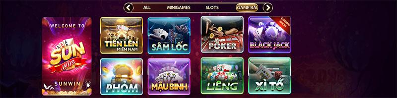 Game Bài Sunvin Đỉnh Cao