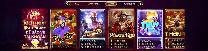 Slot Game Thưởng Cực Khủng