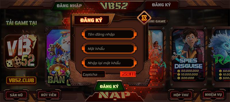 Đăng Ký Game Bài VB52 Club