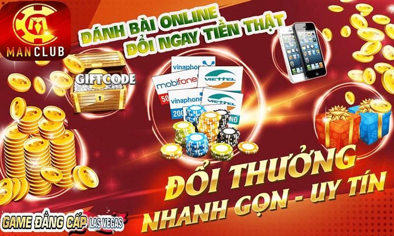 Tải game bài Manclub đổi thưởng nhanh gọn