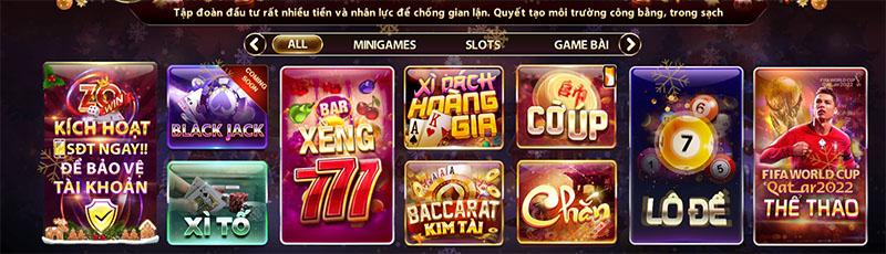 Game chất lượng thưởng lớn