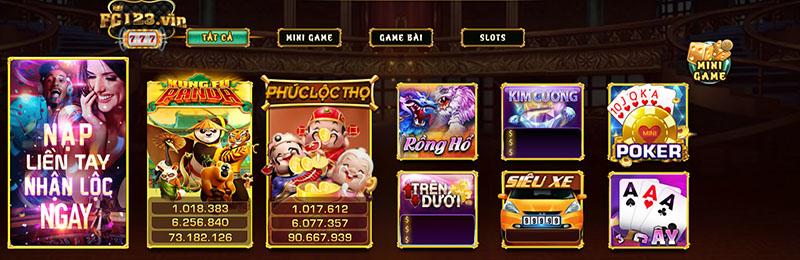 Không dưới 20 đầu game thịnh hành tại cổng game