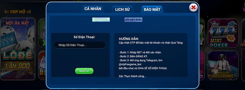 Bảo mật xác thực bằng mã OTP