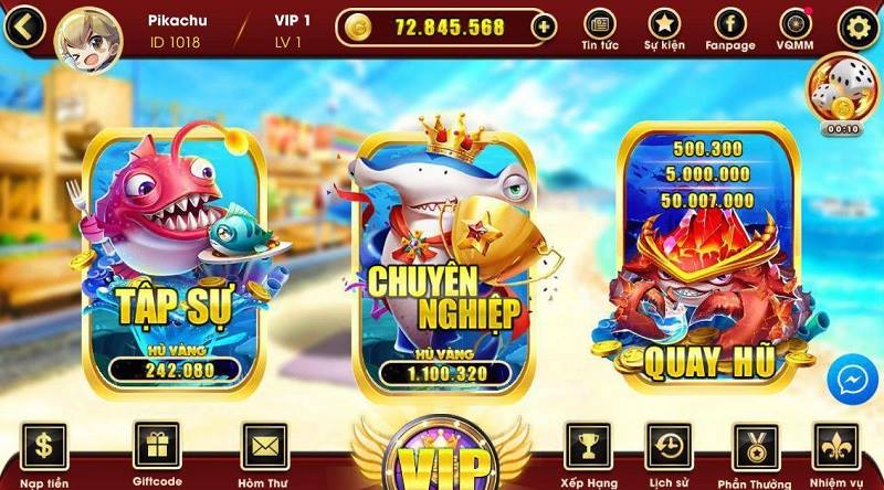 Trò chơi mini game có tỷ lệ thưởng hấp dẫn bậc nhất