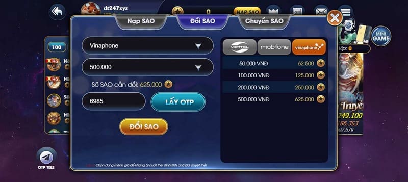 Rút tiền từ cổng game bằng thẻ cào siêu tốc