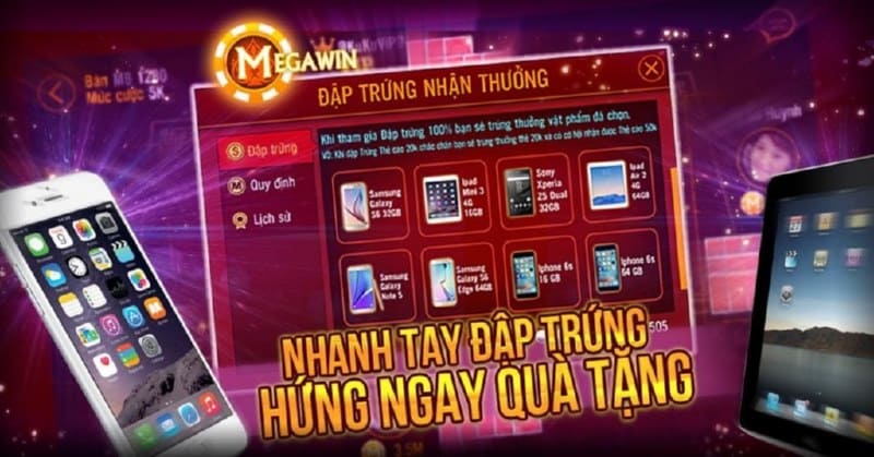 Rất nhiều quà tặng khủng đang đợi anh em khám phá khi đăng ký