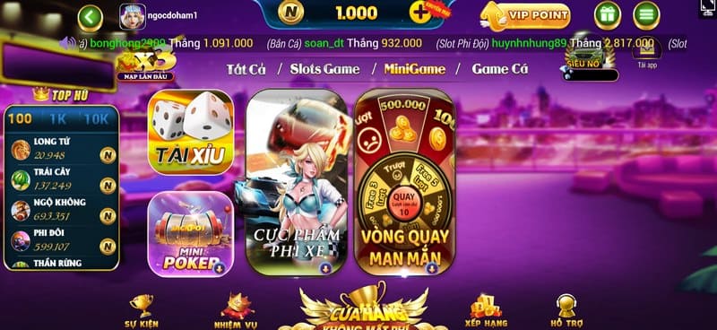 Chơi mini game tại sân chơi đảm bảo xanh chín