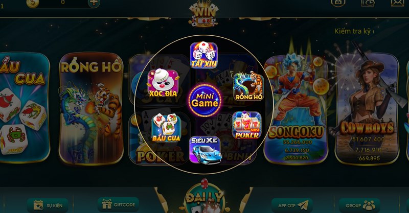 Mini Game đặc sắc, đổi thưởng cao