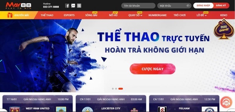 Chia sẻ thông tin về nhà cái hàng đầu MAY88